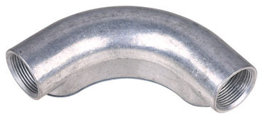 Boîte de jonction de coude de conduit de boîte/en métal de jonction de conduit de fonte d'aluminium des BS polie