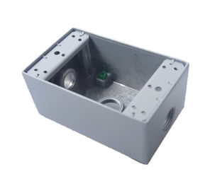 Boîte de jonction électrique extérieure de 18,3 pouces cubes, bande simple imperméable de boîte de commutateur