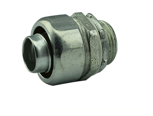 qualité  Zinc Plated Malleable Iron Fittings 2 Liquid Tight Connector Compact Design usine