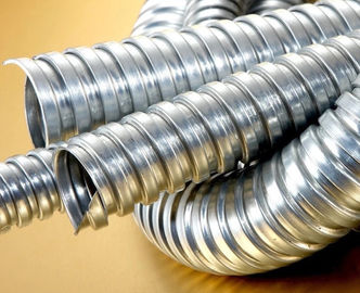 tuyau électrique flexible de conduit en métal de 1/2 » pour l'équipement de souterrain de rail à grande vitesse